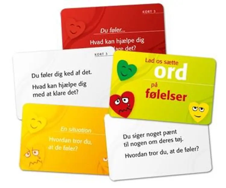Trin for Trin Humørkort, Lad os sætte ord på følelser af .
