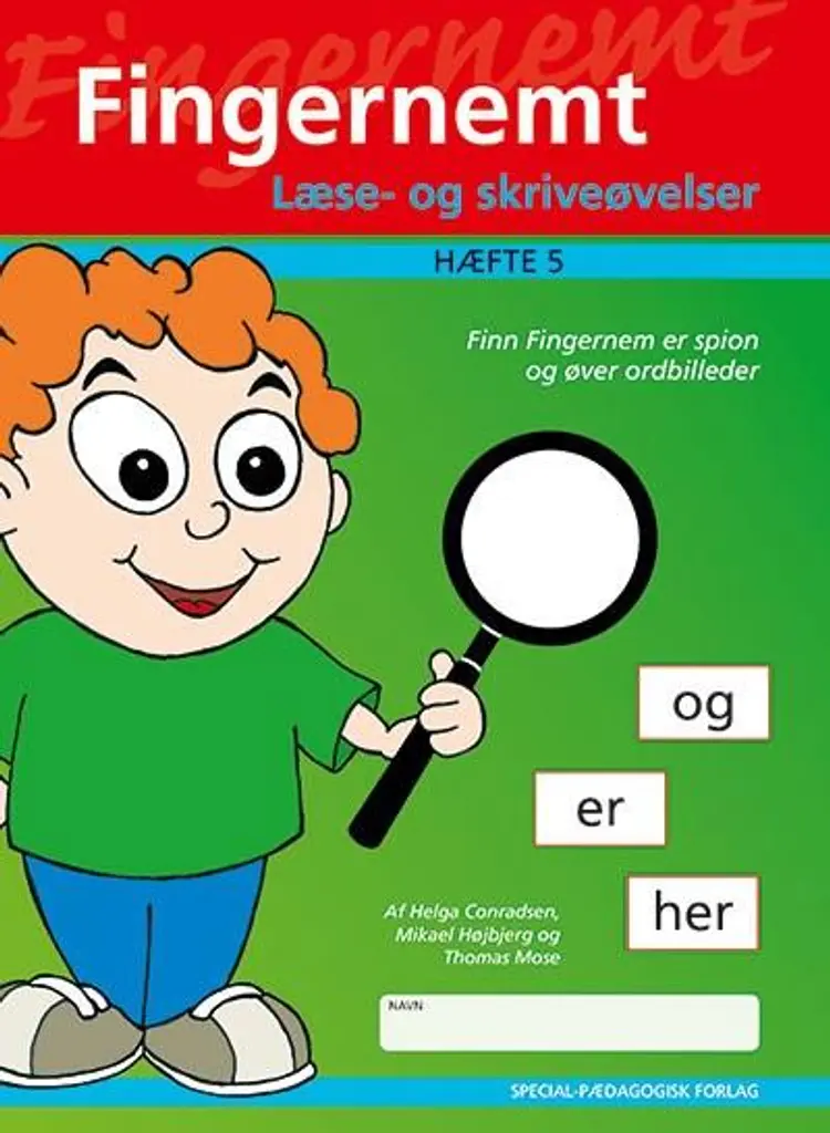 Fingernemt hæfte 5, 5 stk. af .