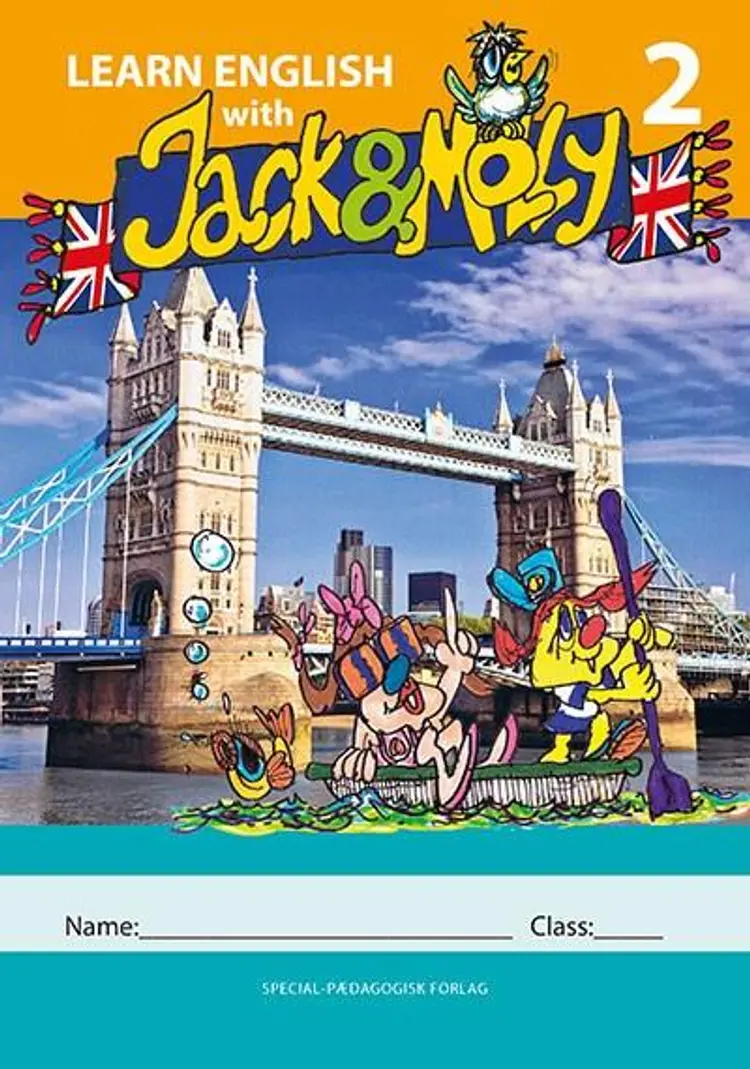 Learn English with Jack & Molly 2, 5 stk. af .