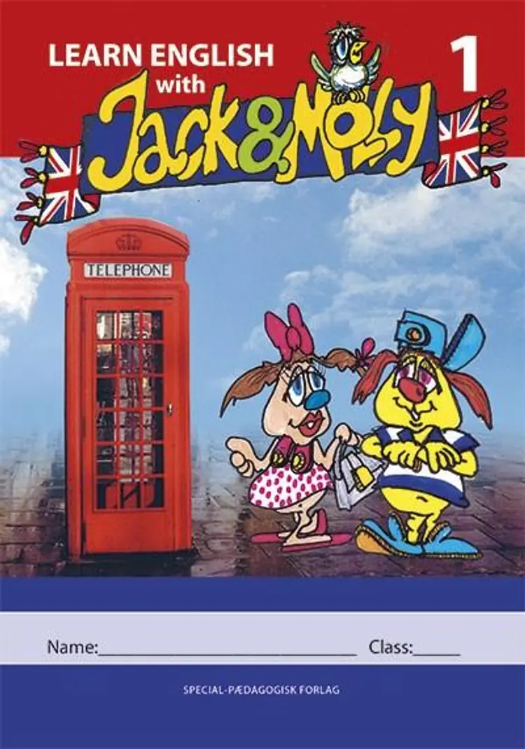 Learn English with Jack & Molly 1, 5 stk. af .