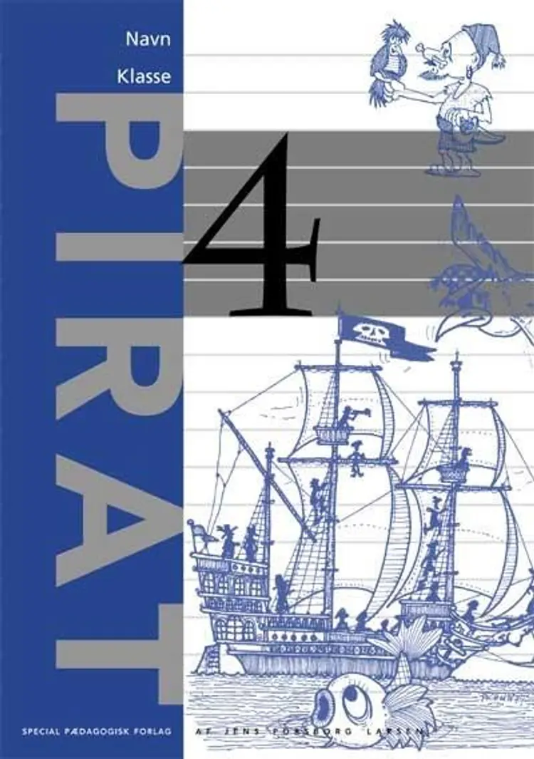 Pirat 4, 5 stk. af .