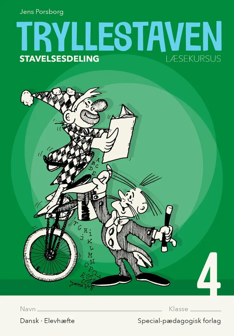 Tryllestaven Læsekursus 4, 5 stk. af .