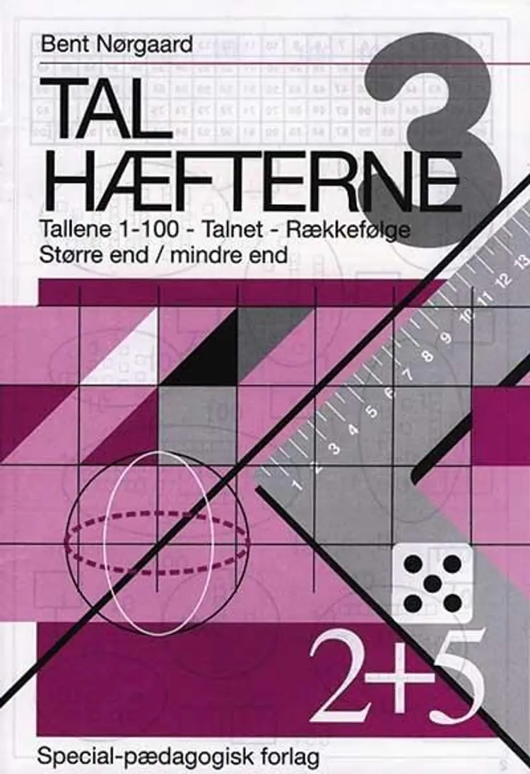 Talhæfte 3, 5 stk. af .