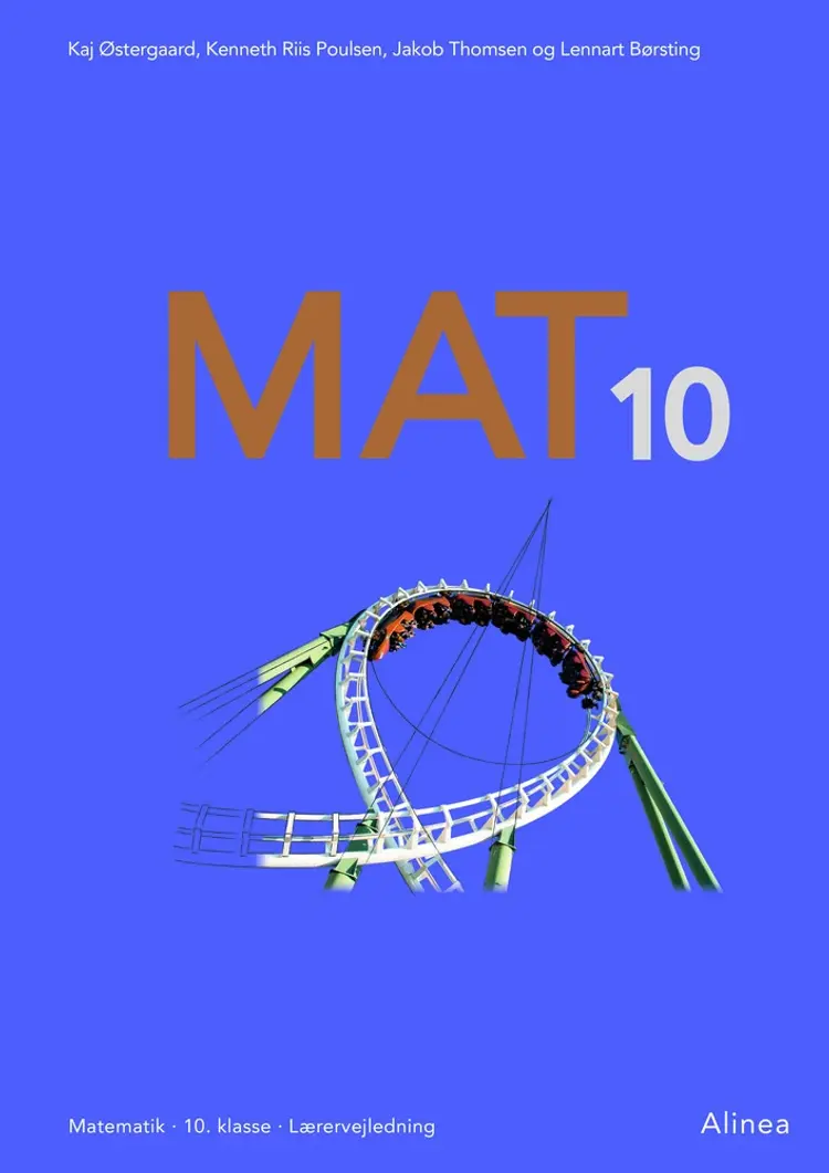 Mat 10, Lærervejledning af Kaj Østergaard