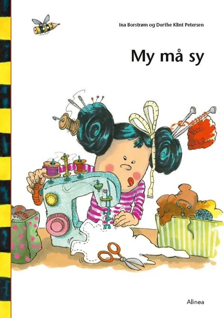 Den første læsning 0. kl. Lydret fri læsning, My må sy af Dorthe Klint Petersen