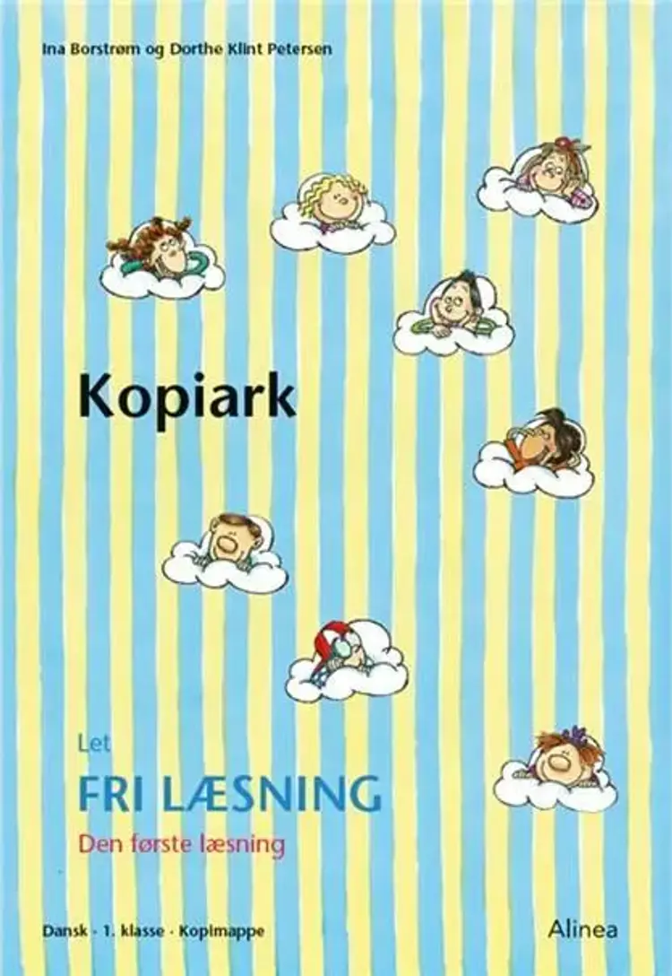 Den første læsning, 1. kl., Let fri læsning, Kopiark af Dorthe Klint Petersen