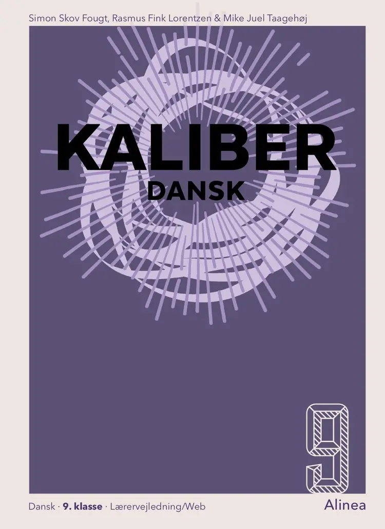 Kaliber 9, Lærervejledning/web af Simon Skov Fougt
