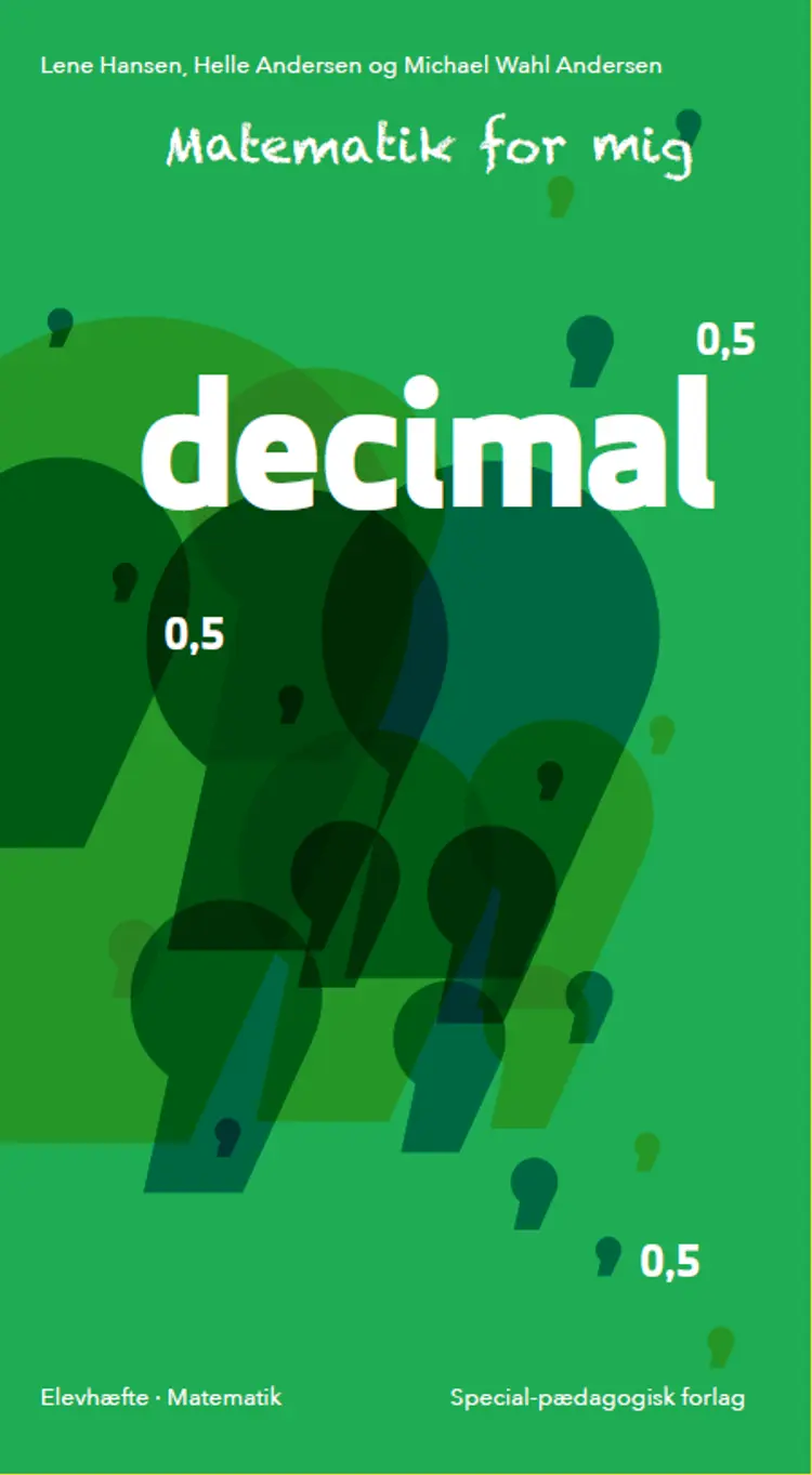 Matematik for mig, Decimaltal af Lene Hansen