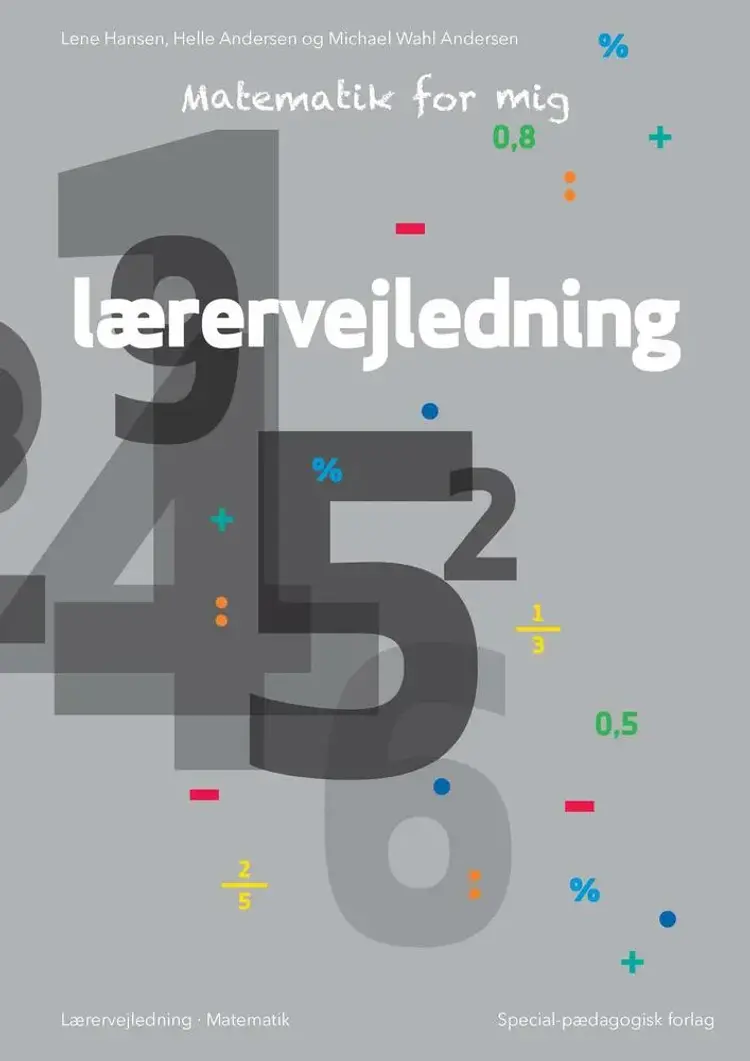 Matematik for mig, Lærervejledning af Michael Wahl Andersen