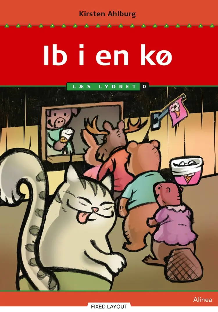 Ib i en kø, Læs Lydret 0 af Kirsten Ahlburg