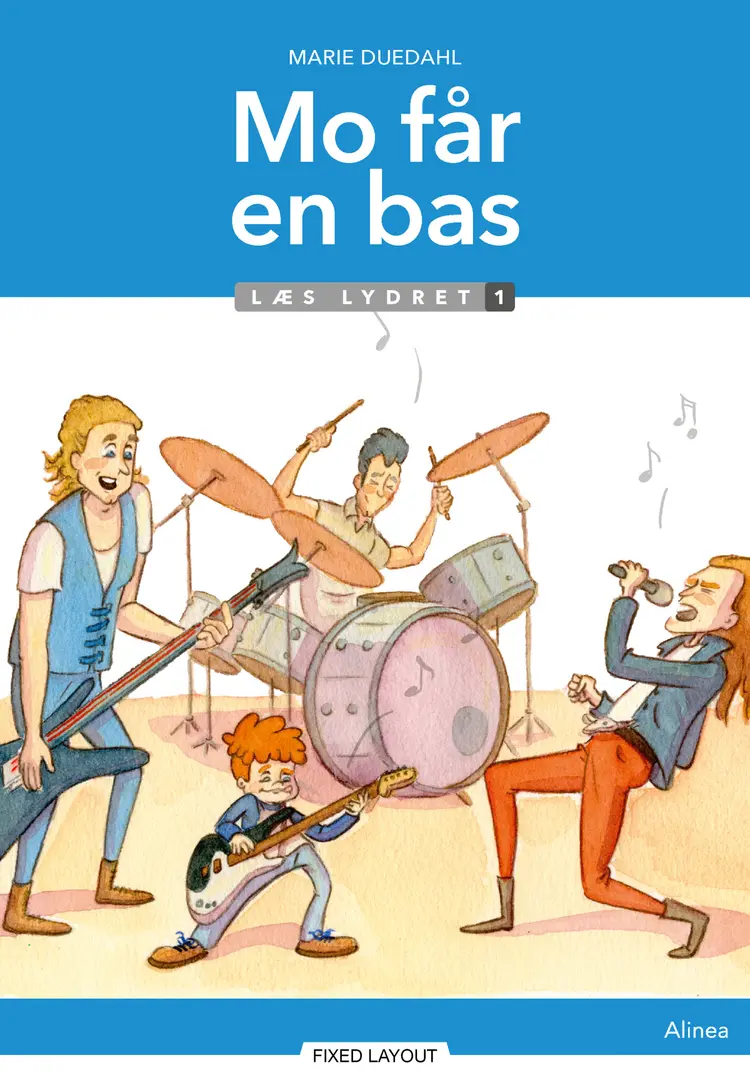 Mo får en bas, Læs lydret af Trine Risom-Andersen