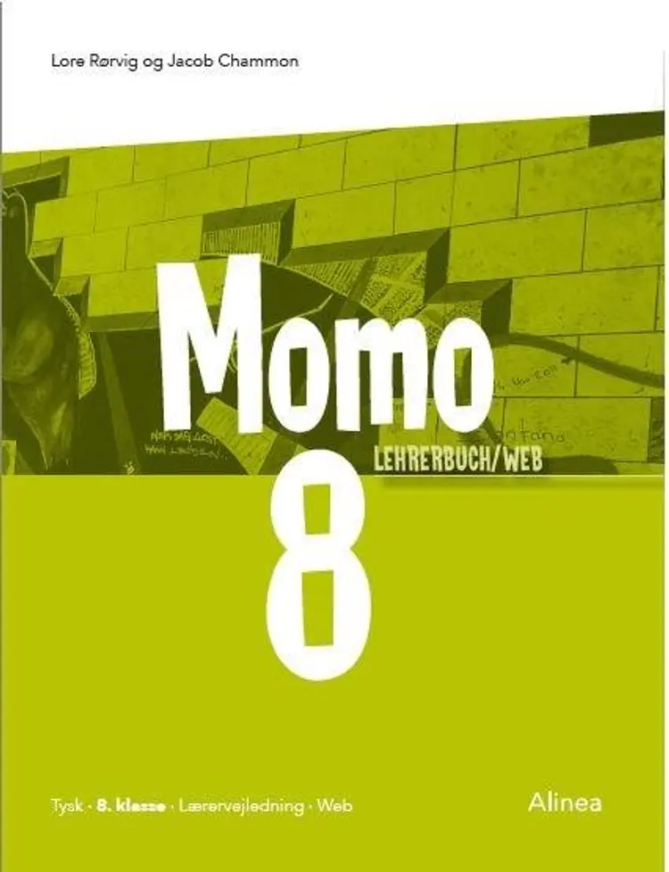 Momo 8, Lehrerbuch/Web af Lore Rørvig