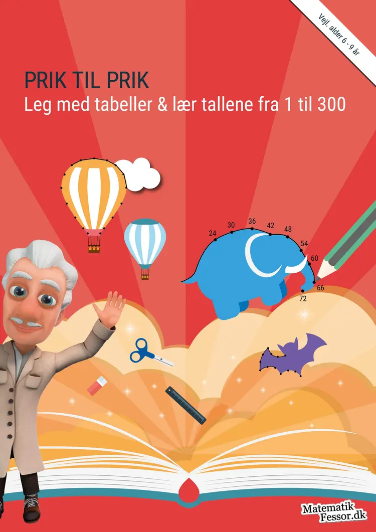Prik til prik - Leg med tabeller & lær tallene fra 1 til 300 (kolli 6) af .