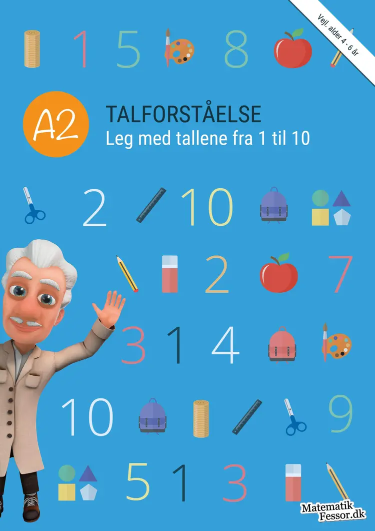 A2 - Talforståelse, Leg med tallene fra 1 til 10 (kolli 6) af .