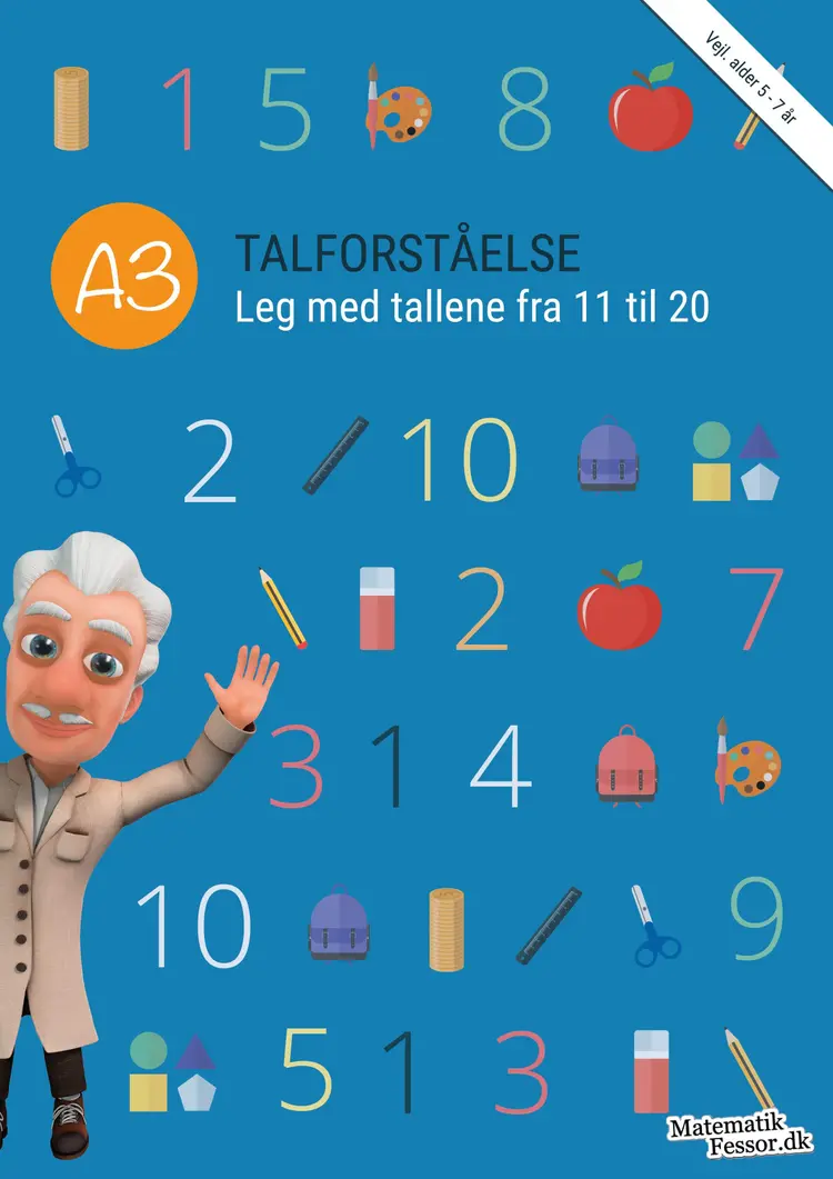 A3 - Talforståelse, Leg med tallene fra 11 til 20 (kolli 6) af .