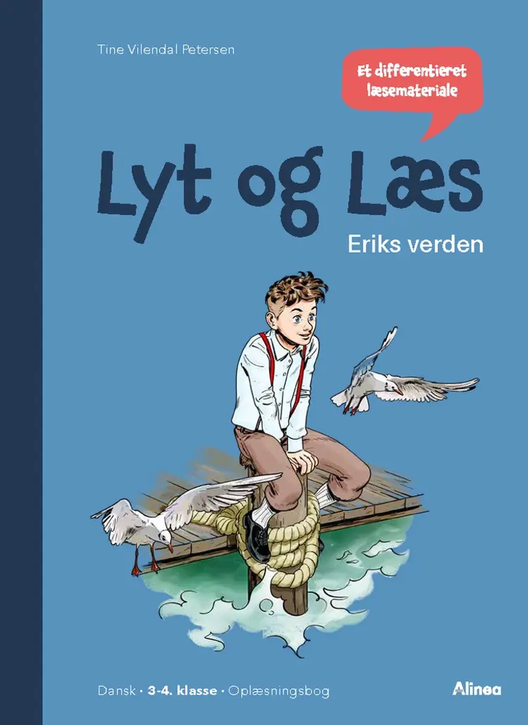 Lyt og Læs, Eriks verden, Oplæsningsbog af Tine Vilendal Petersen
