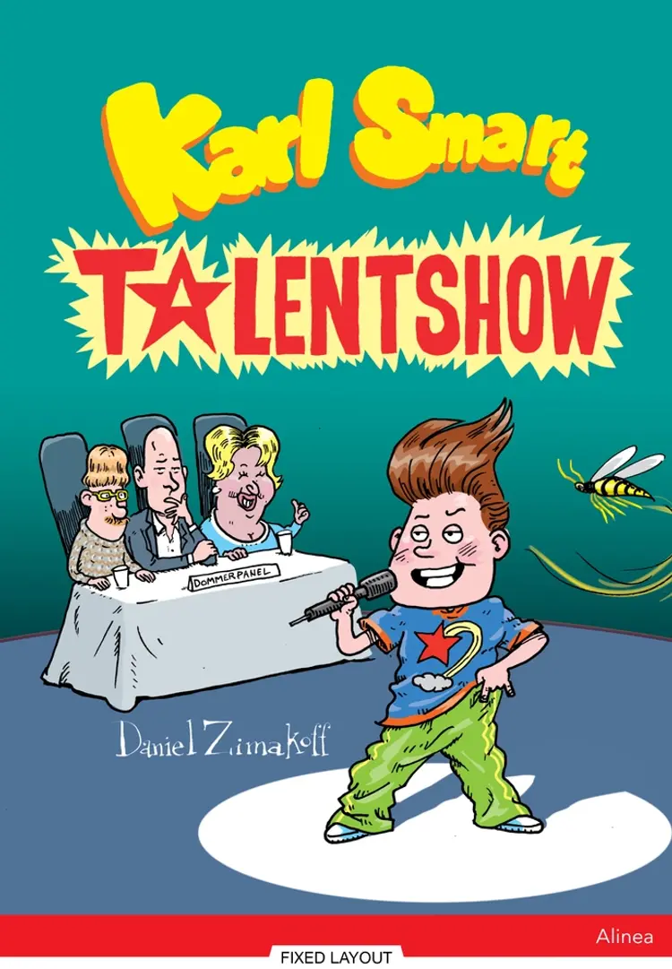 Karl Smart - Talentshow, Rød Læseklub af Daniel Zimakoff