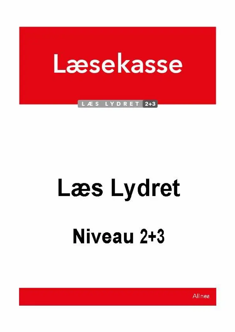 Læsekasse fra Læs Lydret niveau 2+3 af .