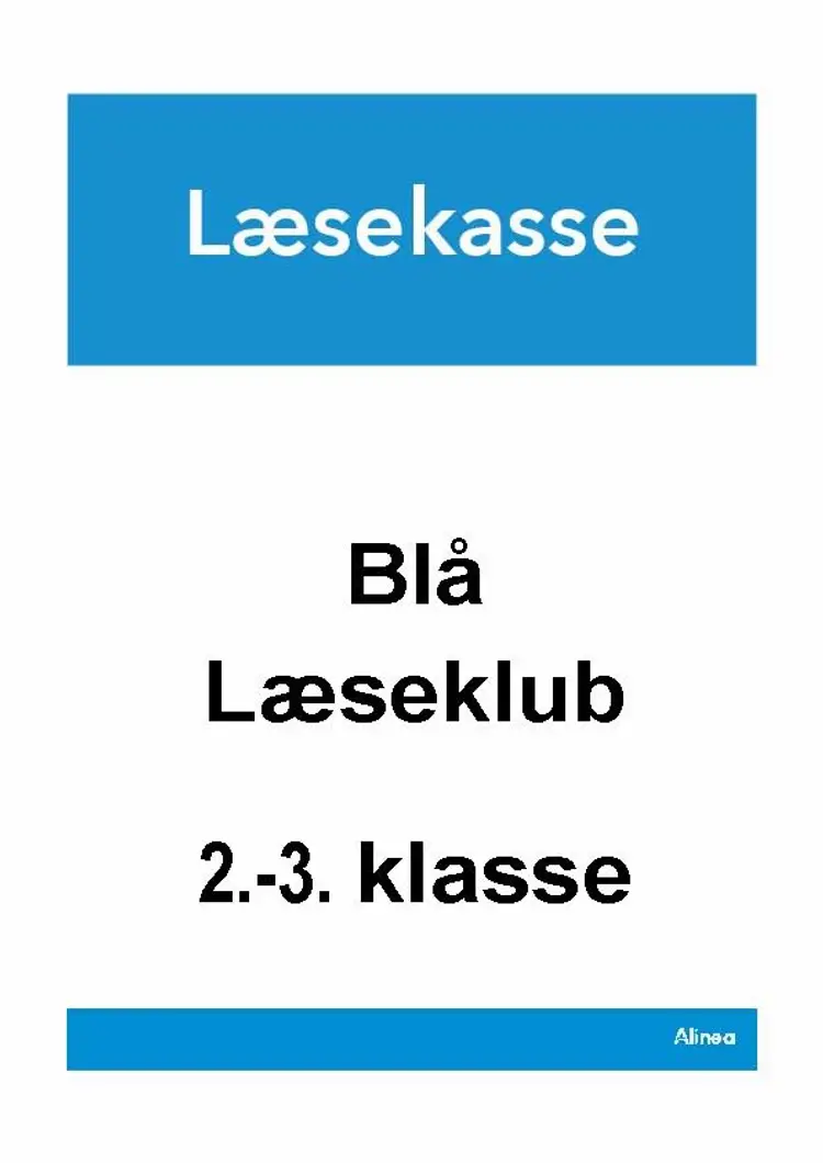 Læsekasse fra Blå Læseklub af .