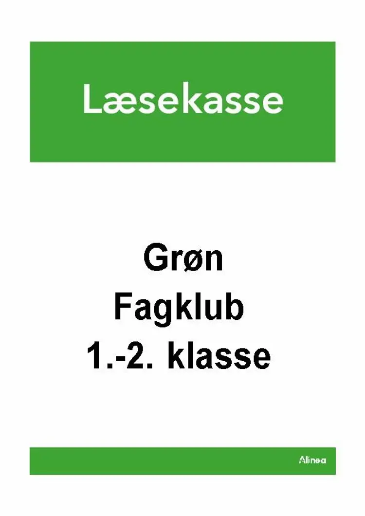 Læsekasse fra Grøn Fagklub af .