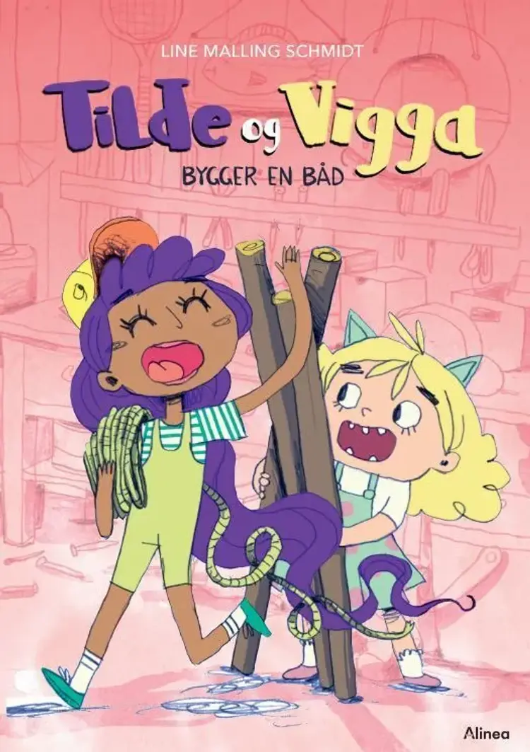 Tilde og Vigga bygger en båd, Grøn Læseklub af Line Malling Schmidt