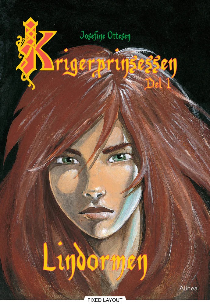 Krigerprinsessen, del 1. Lindormen cover