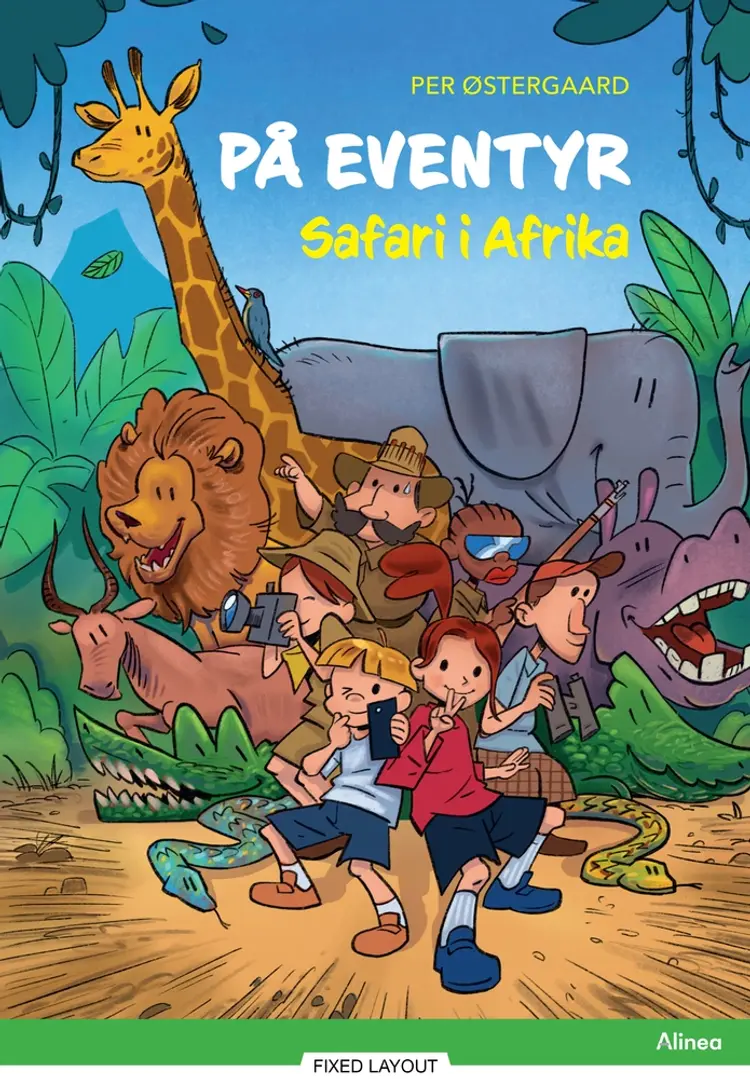 På eventyr - Safari i Afrika, Grøn Læseklub af Per Østergaard