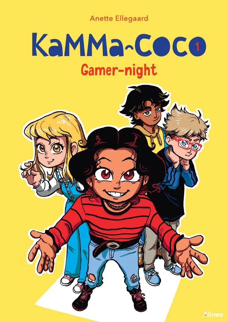 Kamma-Coco 1, Gamer-Night, Rød Læseklub af Anette Ellegaard