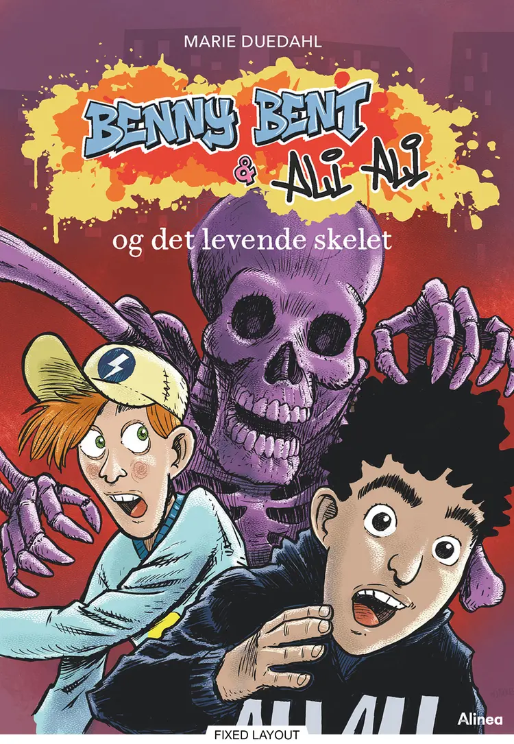 Benny Bent og Ali Ali og det levende skelet, Blå Læseklub af Marie Duedahl