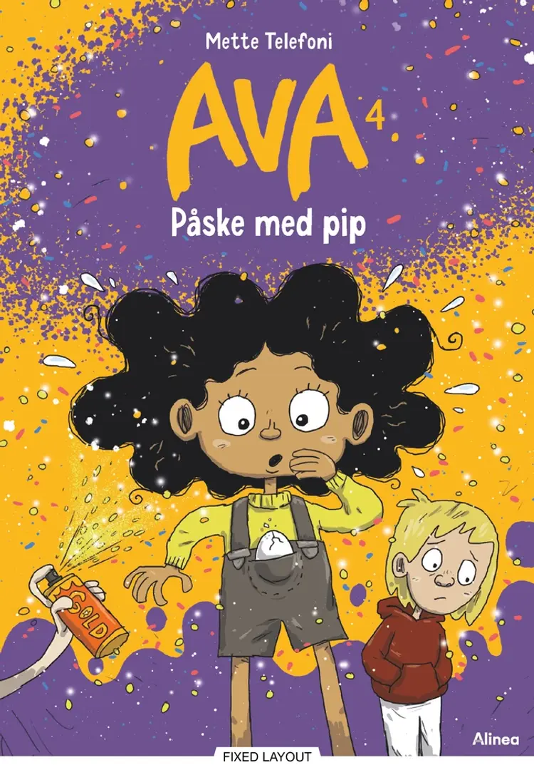 Ava, Påske med pip, Blå Læseklub af Mette Telefoni