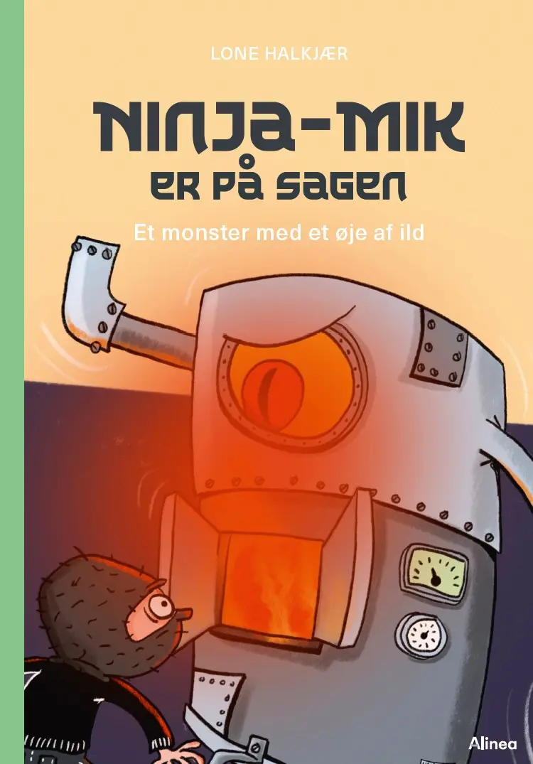 Ninja-Mik er på sagen - Et monster med et øje af ild, Grøn Læseklub af Lone Halkjær