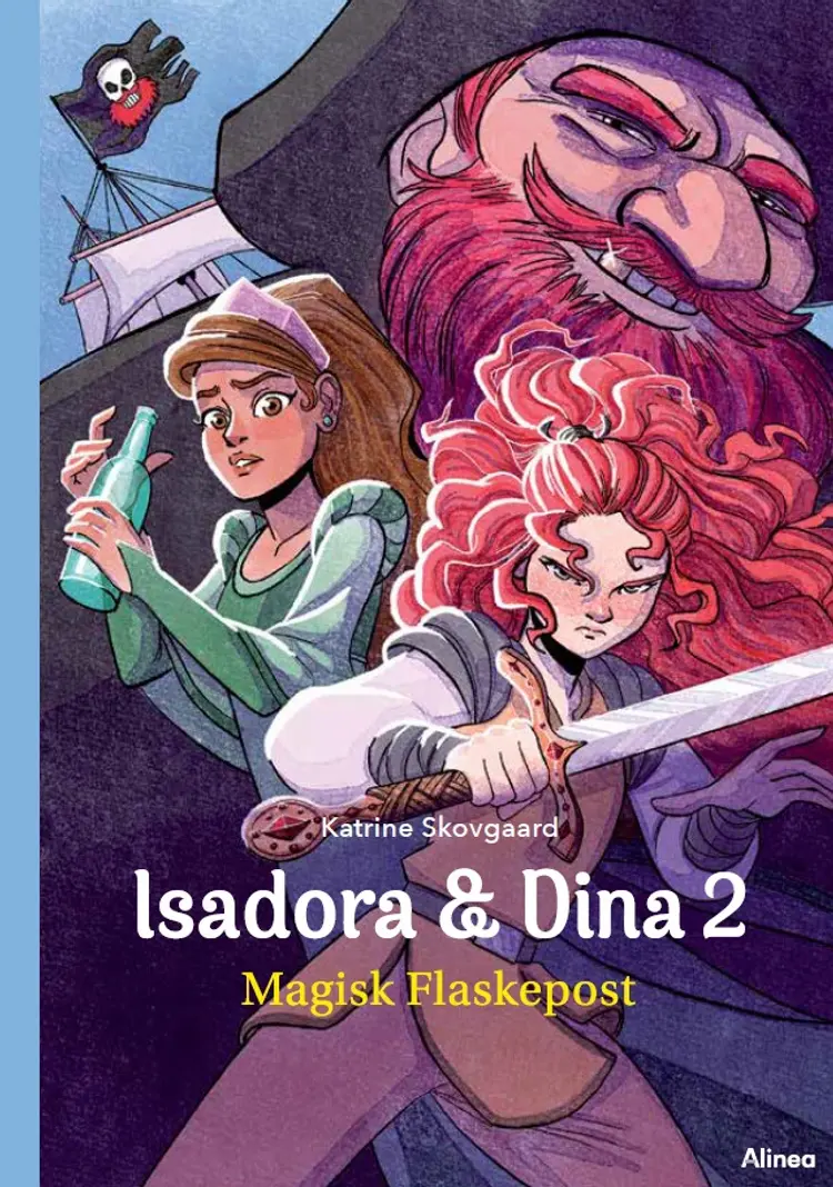 Isadora og Dina 2, Magisk flaskepost, Blå Læseklub af Katrine Skovgaard Rasmussen