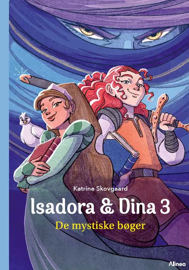 Isadora og Dina 3, De mystiske bøger, Blå Læseklub af Katrine Skovgaard Rasmussen