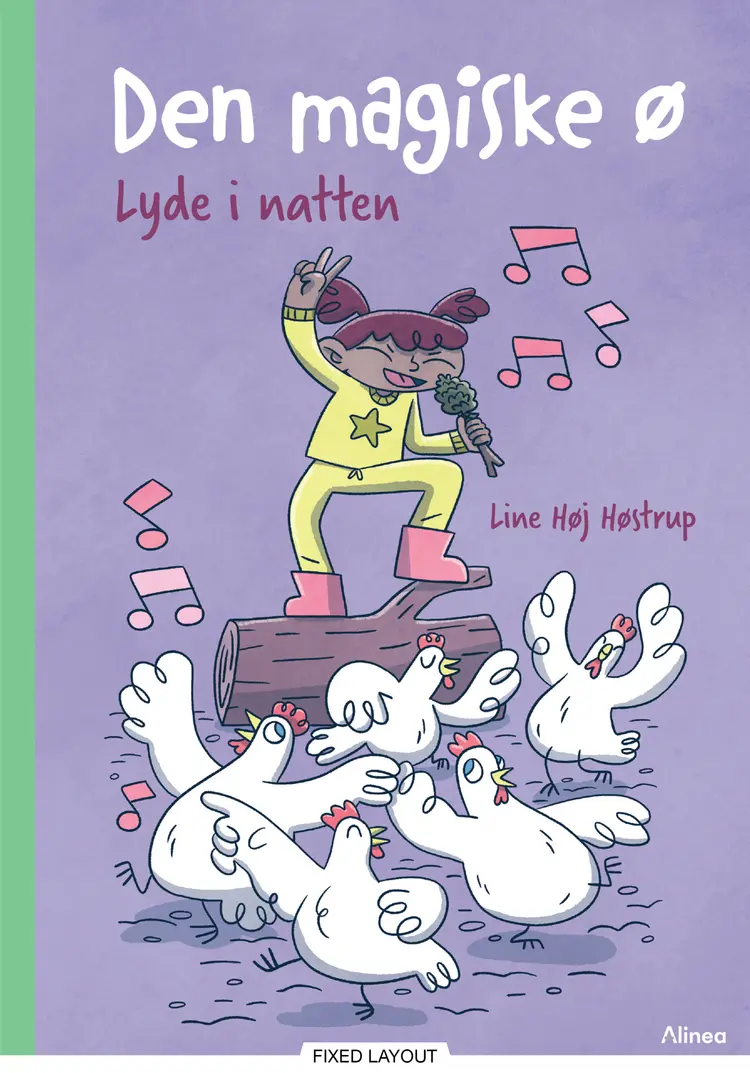 Den magiske ø - Lyde i natten, Grøn Læseklub af Line Høj Høstrup