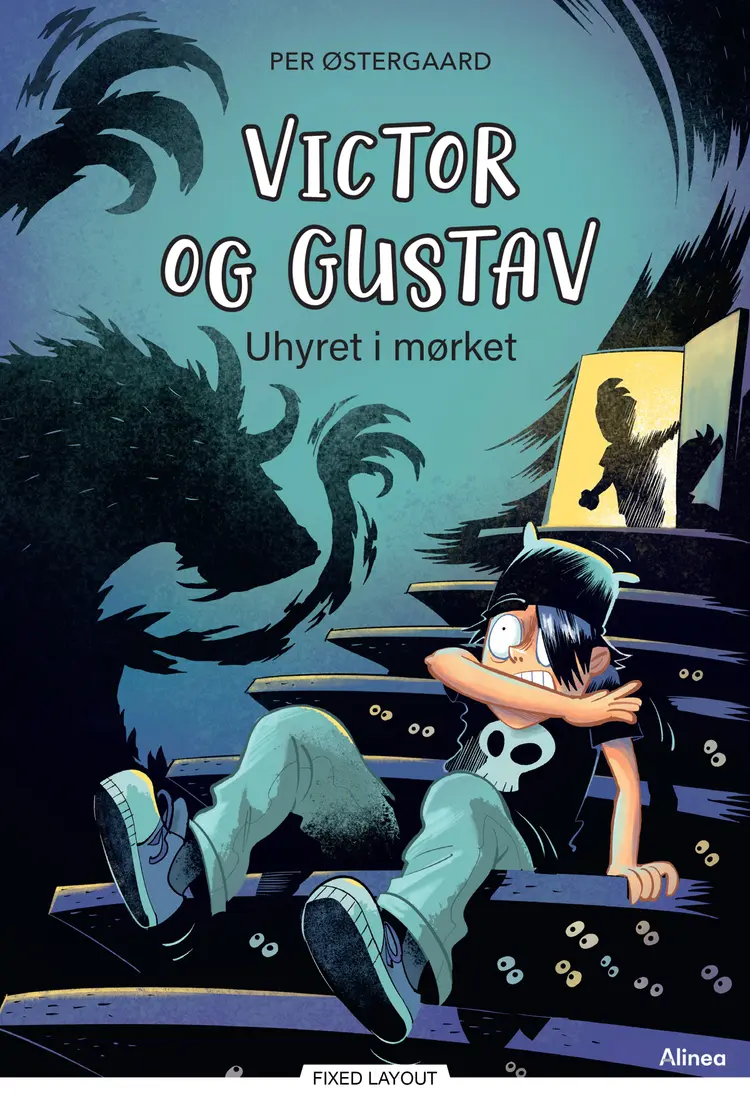 Victor og Gustav - Uhyret i mørket, Grøn Læseklub af Per Østergaard