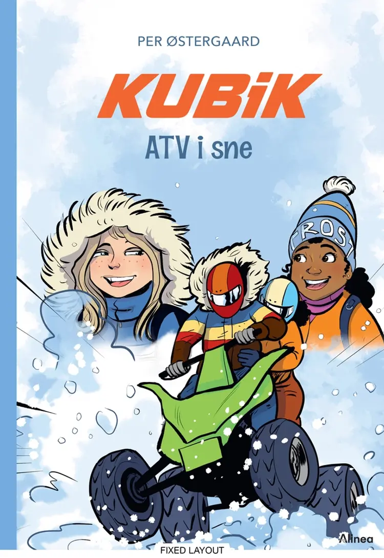 KUBIK - ATV i sne, Blå Læseklub af Per Østergaard