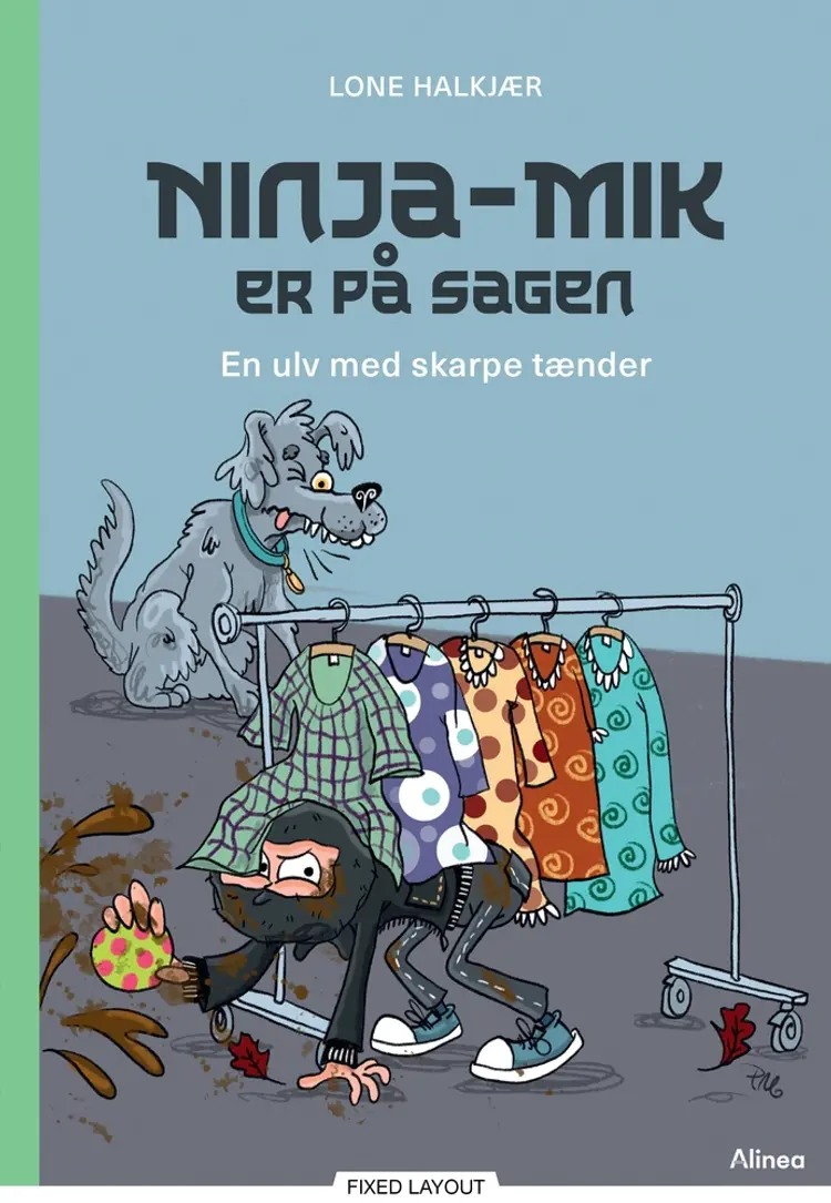 Ninja-Mik på sagen - En ulv med skarpe tænder, Grøn Læseklub af Lone Halkjær