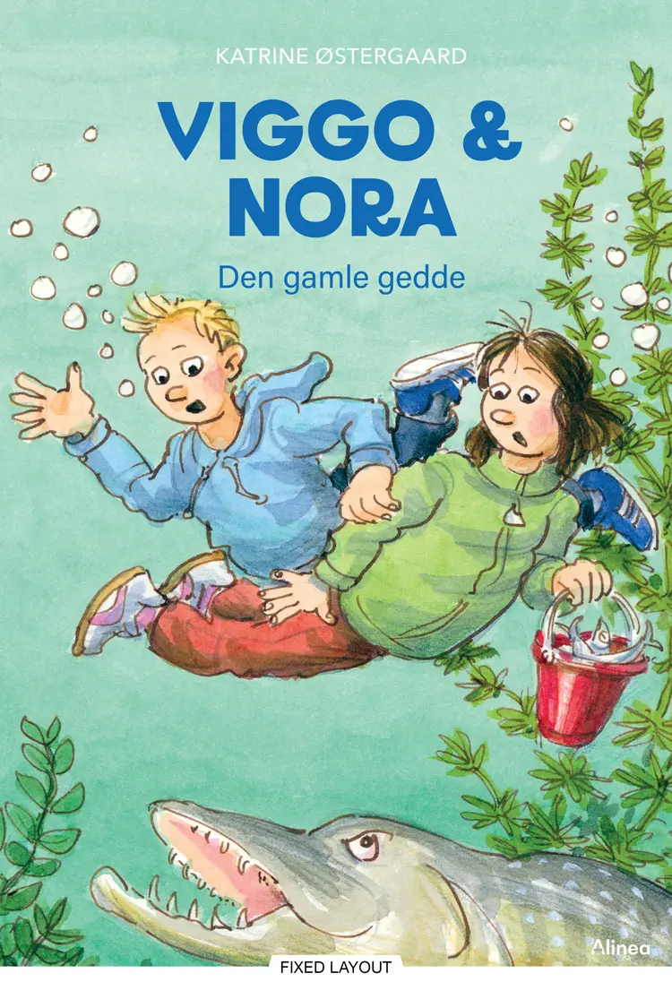 Viggo & Nora - Den gamle gedde, Grøn Læseklub af Katrine Østergaard