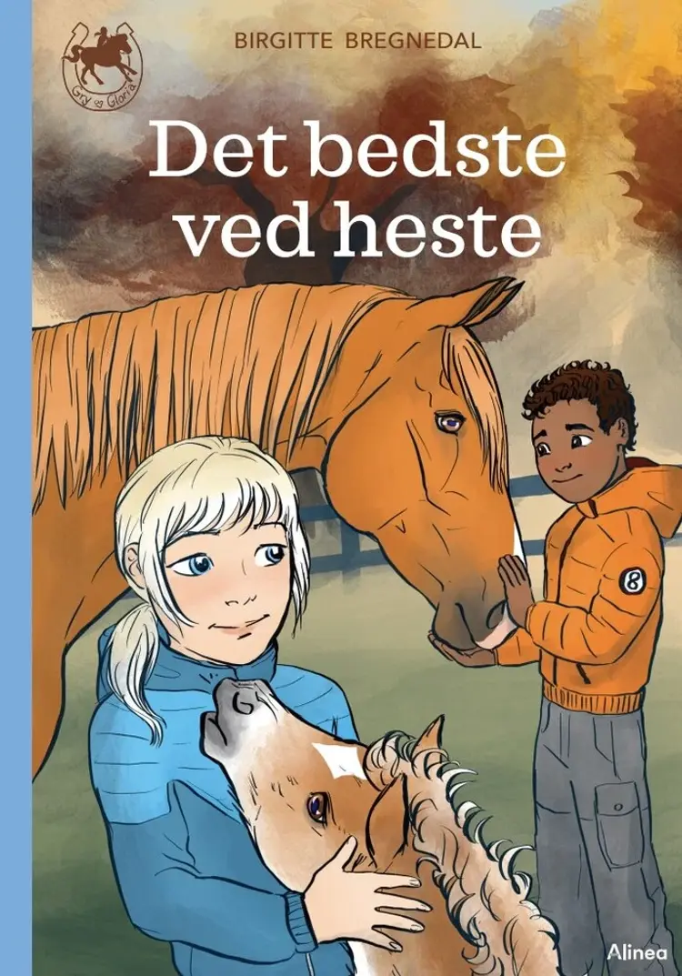 Gry og Gloria - Det bedste ved heste, Blå Læseklub af Birgitte Bregnedal