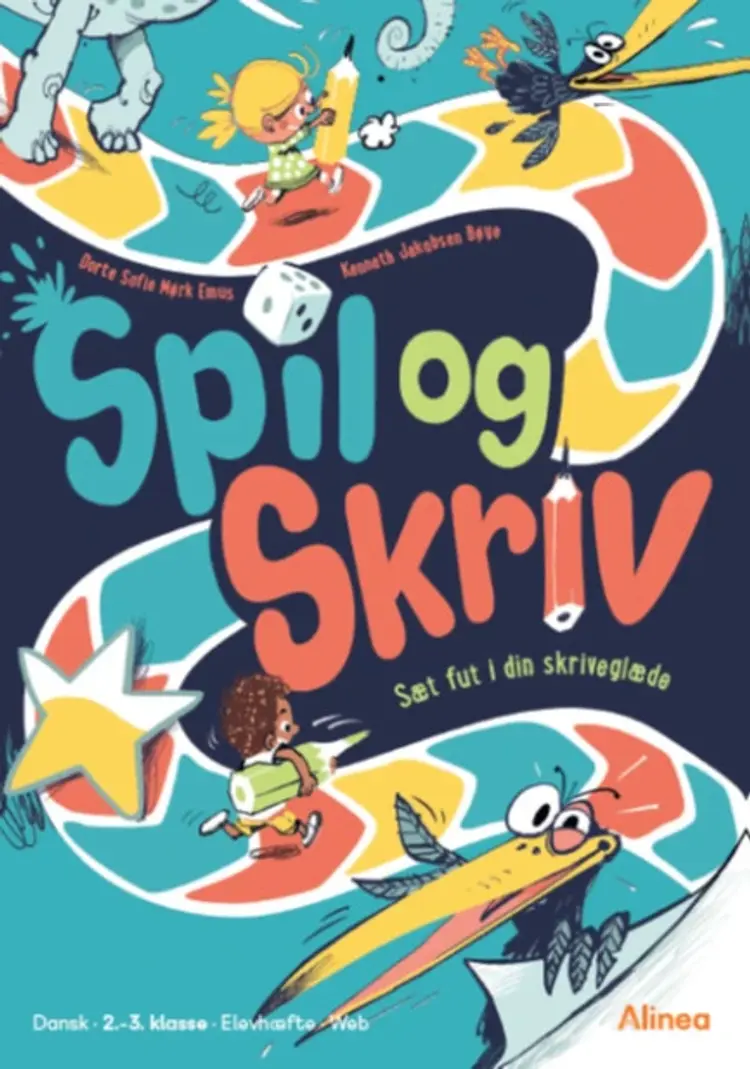 Spil og Skriv - Sæt fut i din skriveglæde af Dorte Sofie Mørk Emus