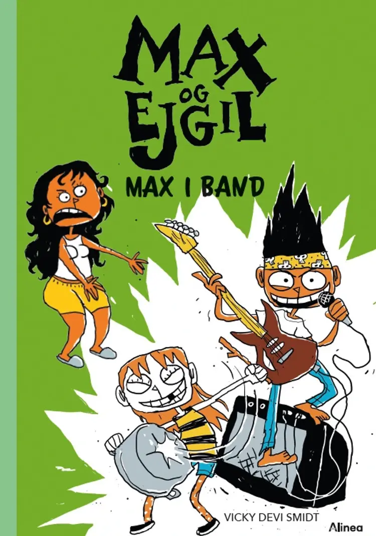 Max og Ejgil, Max i band, Grøn Læseklub af Thomas Hjorthaab