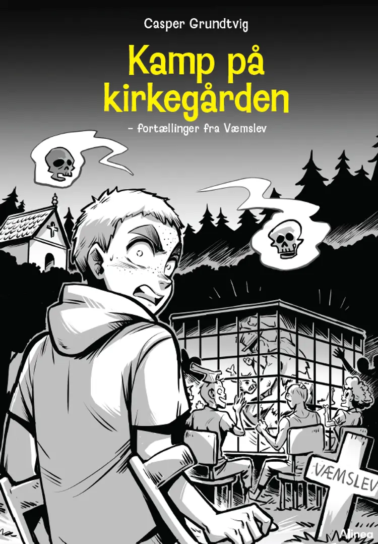 Kamp på kirkegården - fortællinger fra Væmslev, Rød Læseklub af Casper Grundtvig