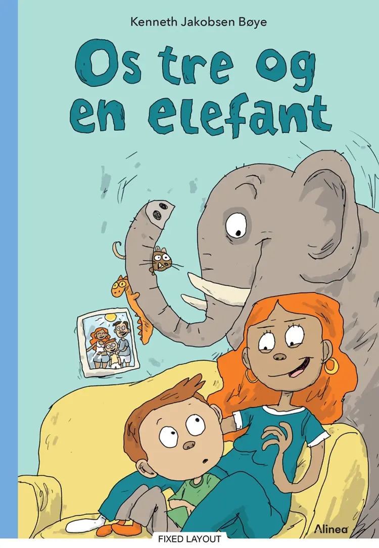 Os tre og en elefant af Kenneth Jakobsen Bøye