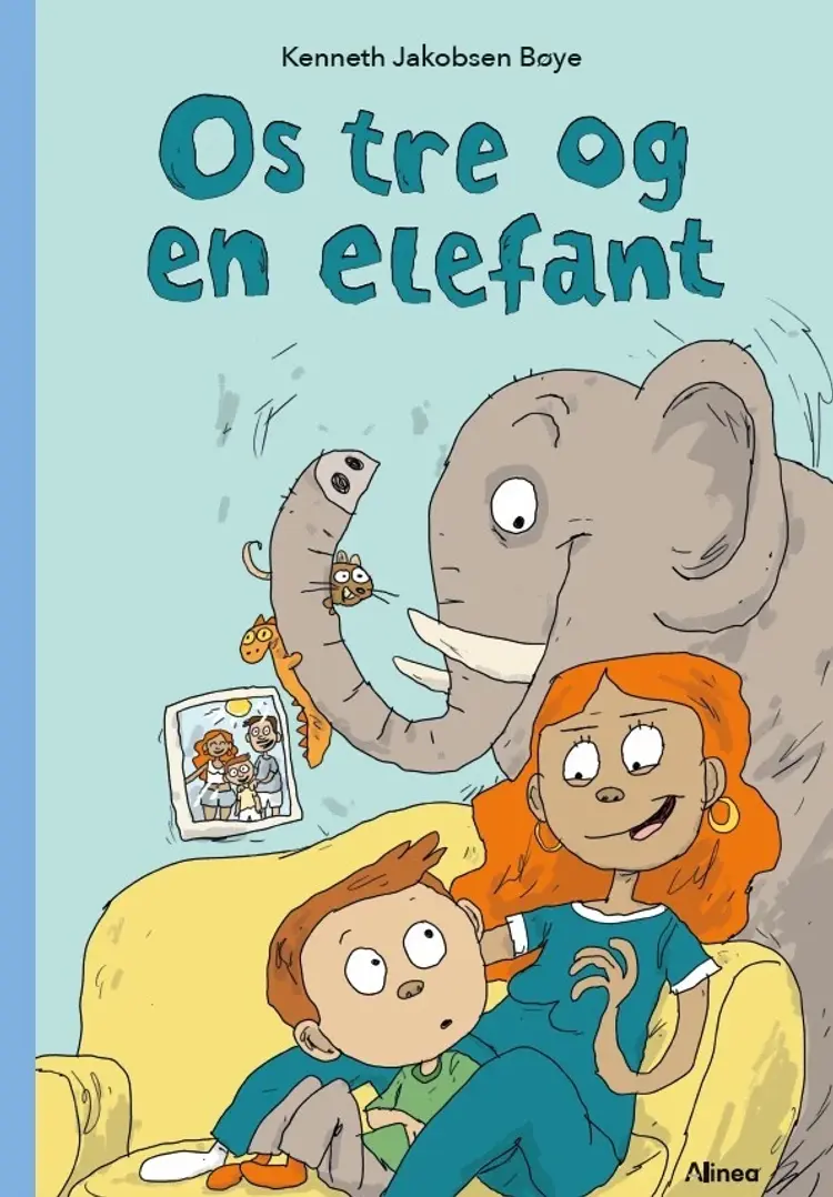 Os tre og en elefant, Blå Læseklub af Kenneth Jakobsen Bøye