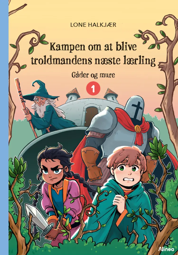 Kampen om at blive troldmandens næste lærling 1, Blå Læseklub af Lone Halkjær