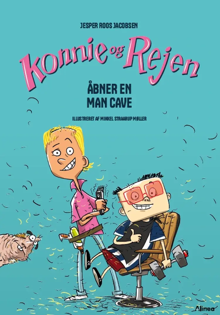 Konnie og Rejen åbner en Man cave, Rød Læseklub af Jesper Roos Jacobsen