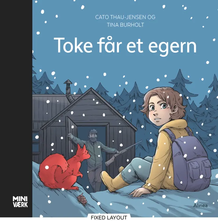 Toke får et egern af Cato Thau-Jensen
