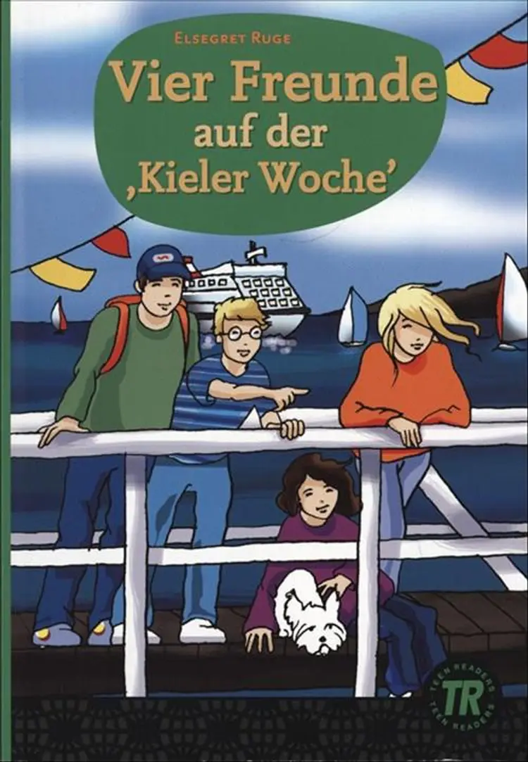 Vier Freunde auf der Kieler Woche af Elsegret Ruge