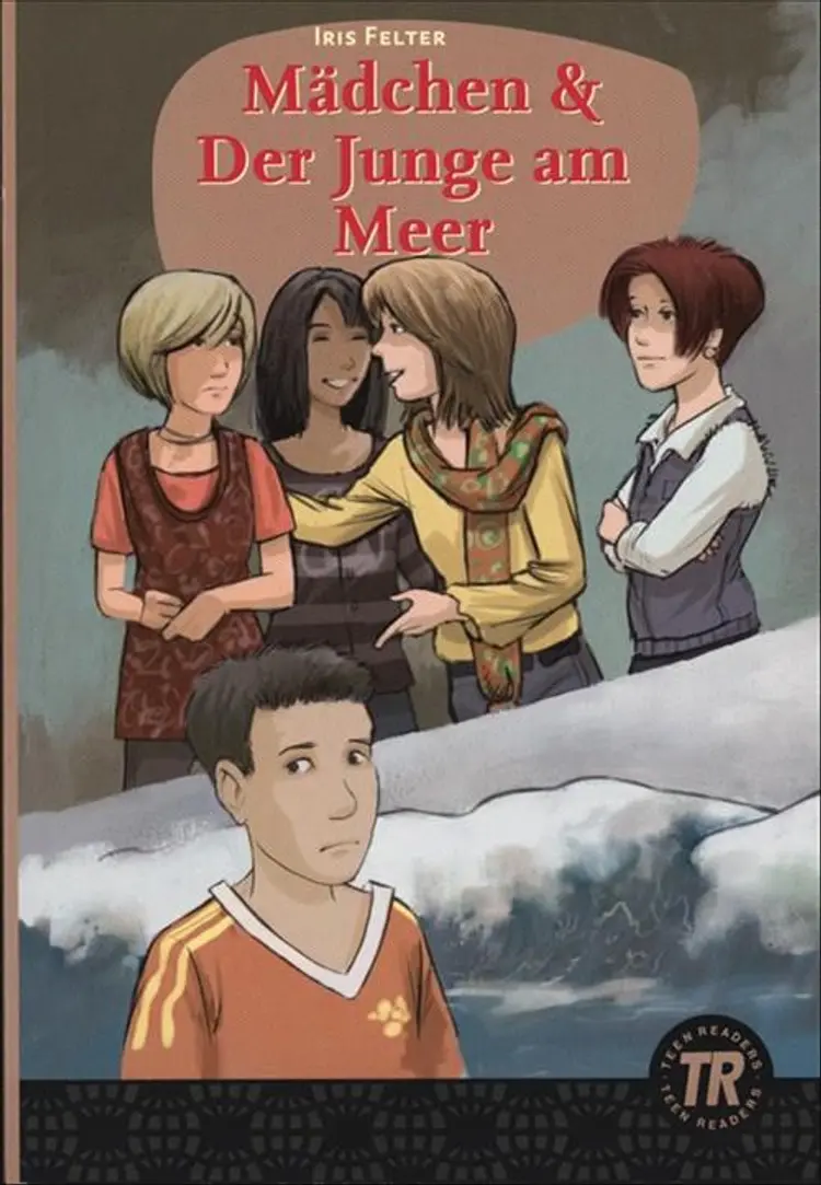 Mädchen & Der Junge am Meer af Iris Felter