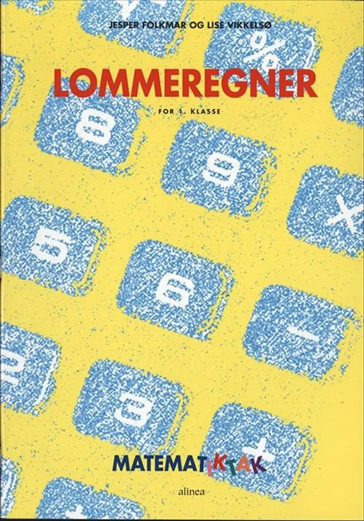 Lommeregner for 1. klasse af Jesper Folkmar